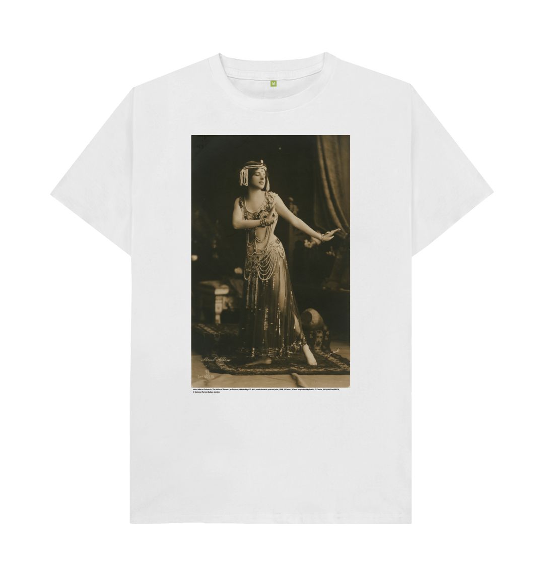 White maud allan unisex t shirt