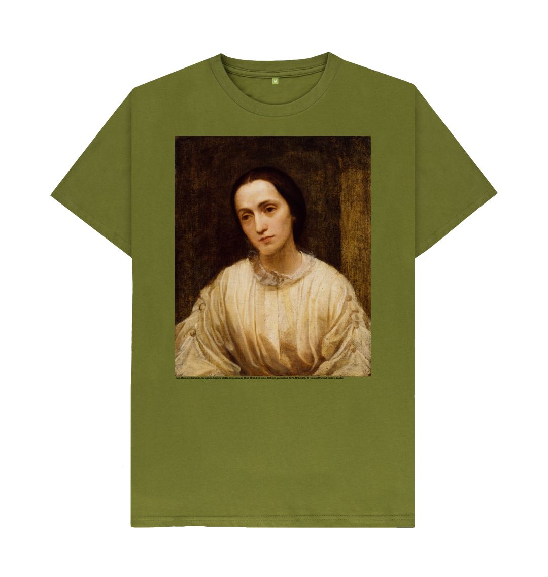 Moss green julia margaret cameron unisex t shirt