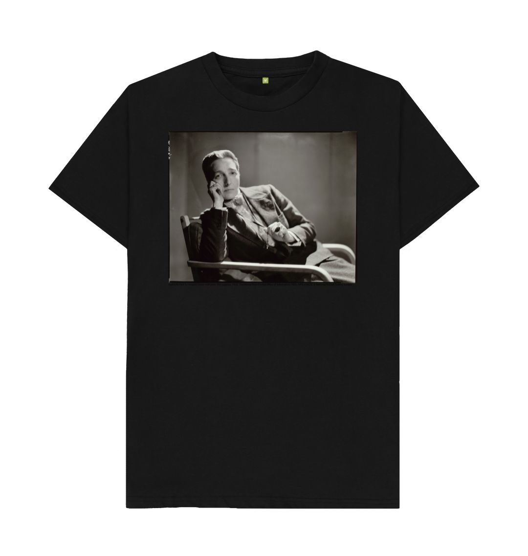 Black radclyffe hall by howard coster unisex t shirt