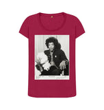 Cherry Jimi Hendrix Women's Scoop Neck T-shirt