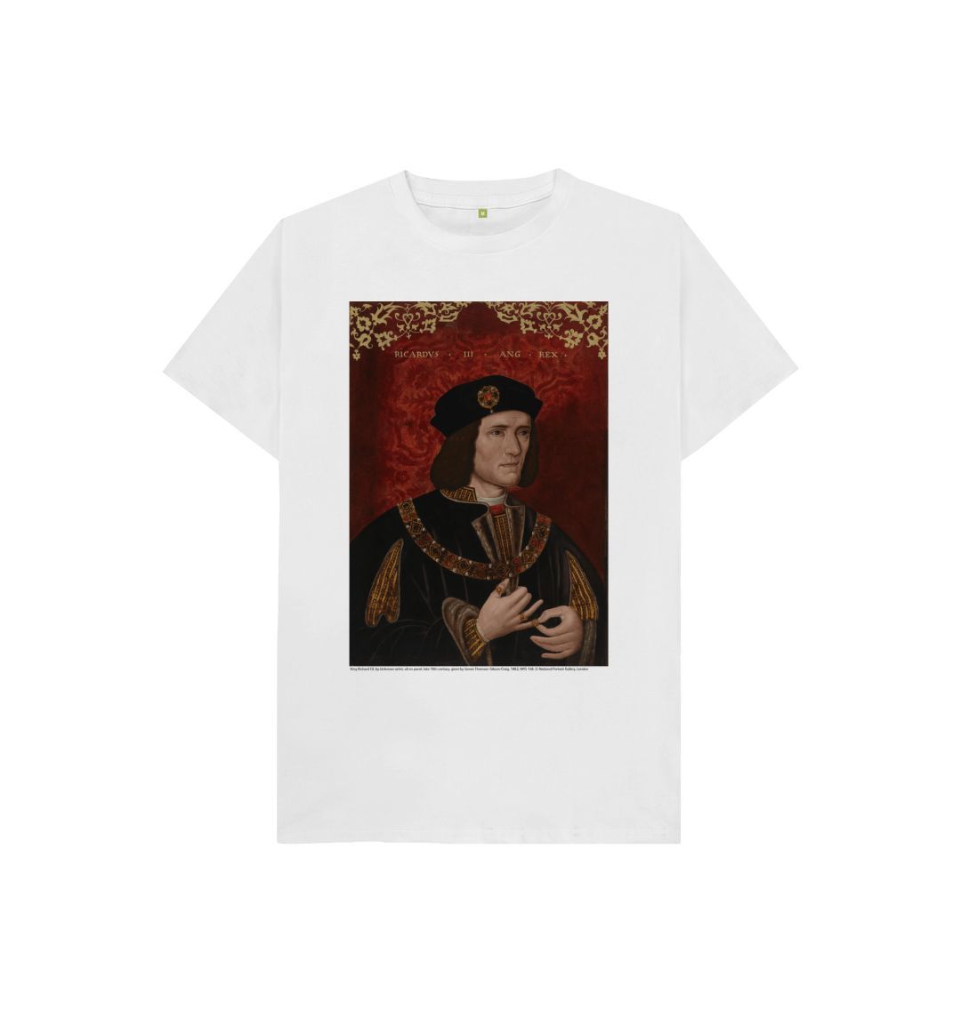 White king richard iii kids t shirt