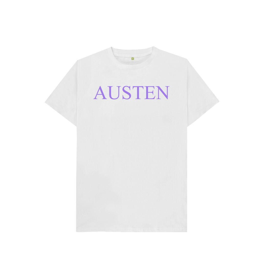 White kids austen t shirt