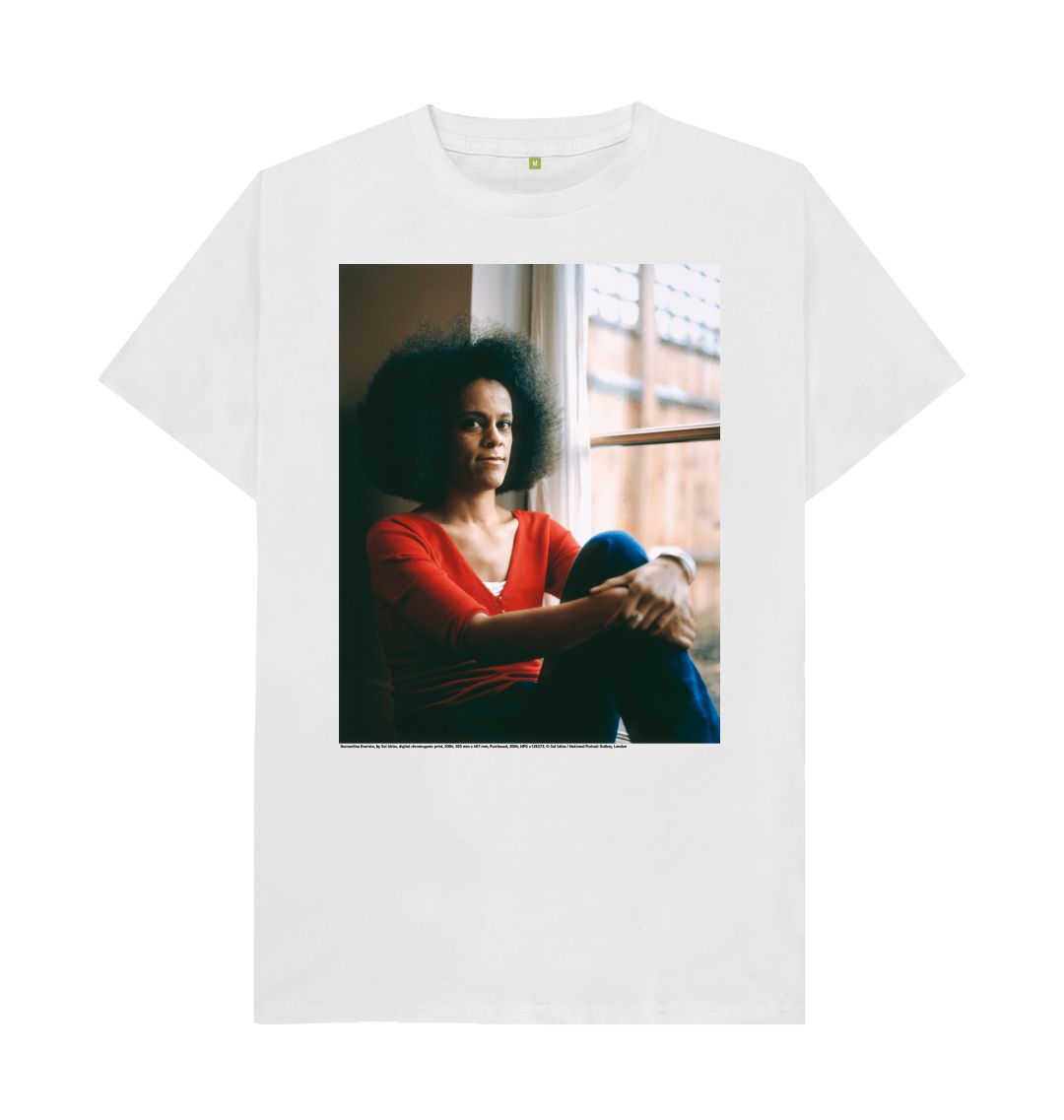 White bernardine evaristo unisex t shirt