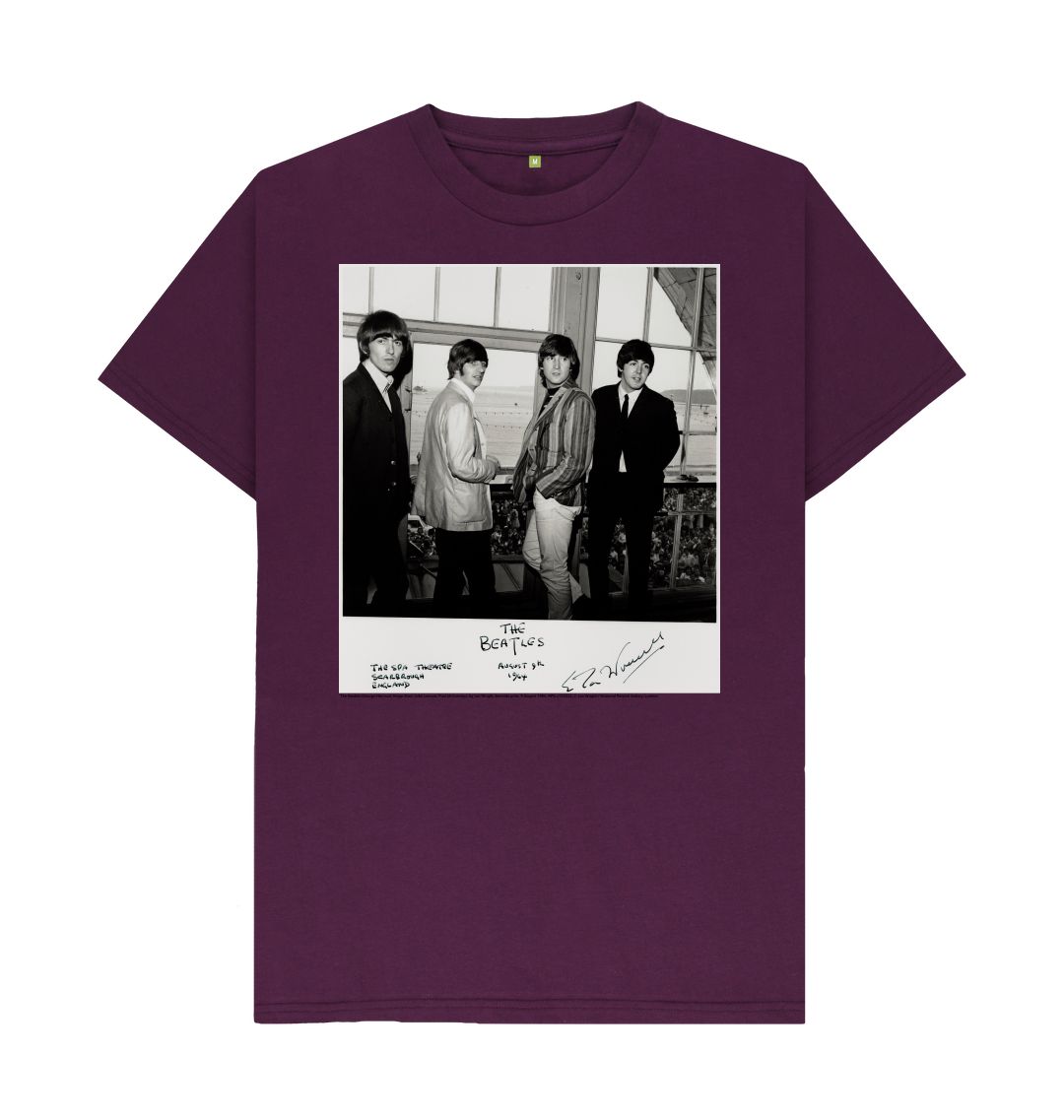 Purple the beatles unisex t shirt