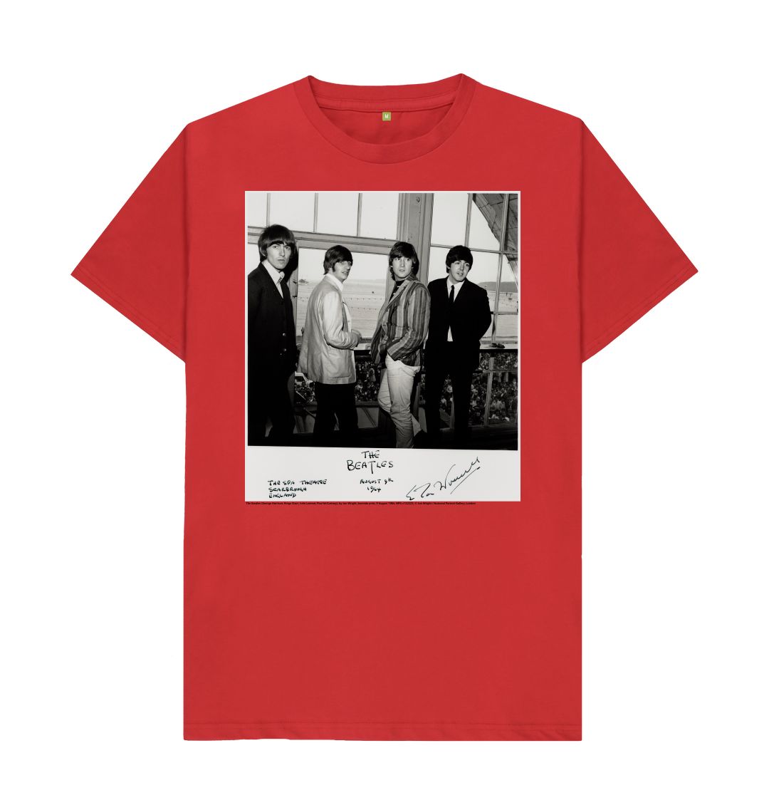 Red the beatles unisex t shirt