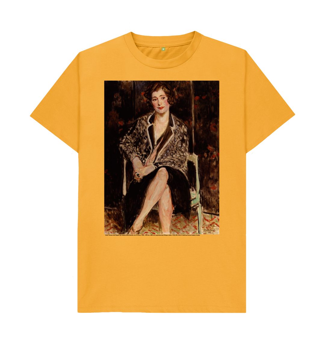 Mustard violet trefusis unisex t shirt