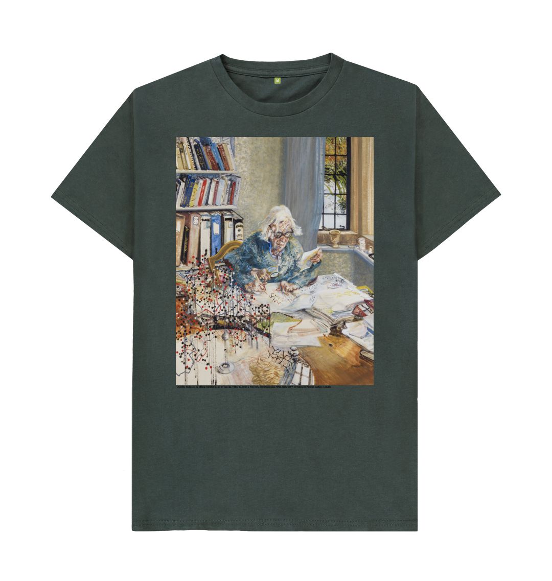 Dark grey dorothy hodgkin unisex t shirt