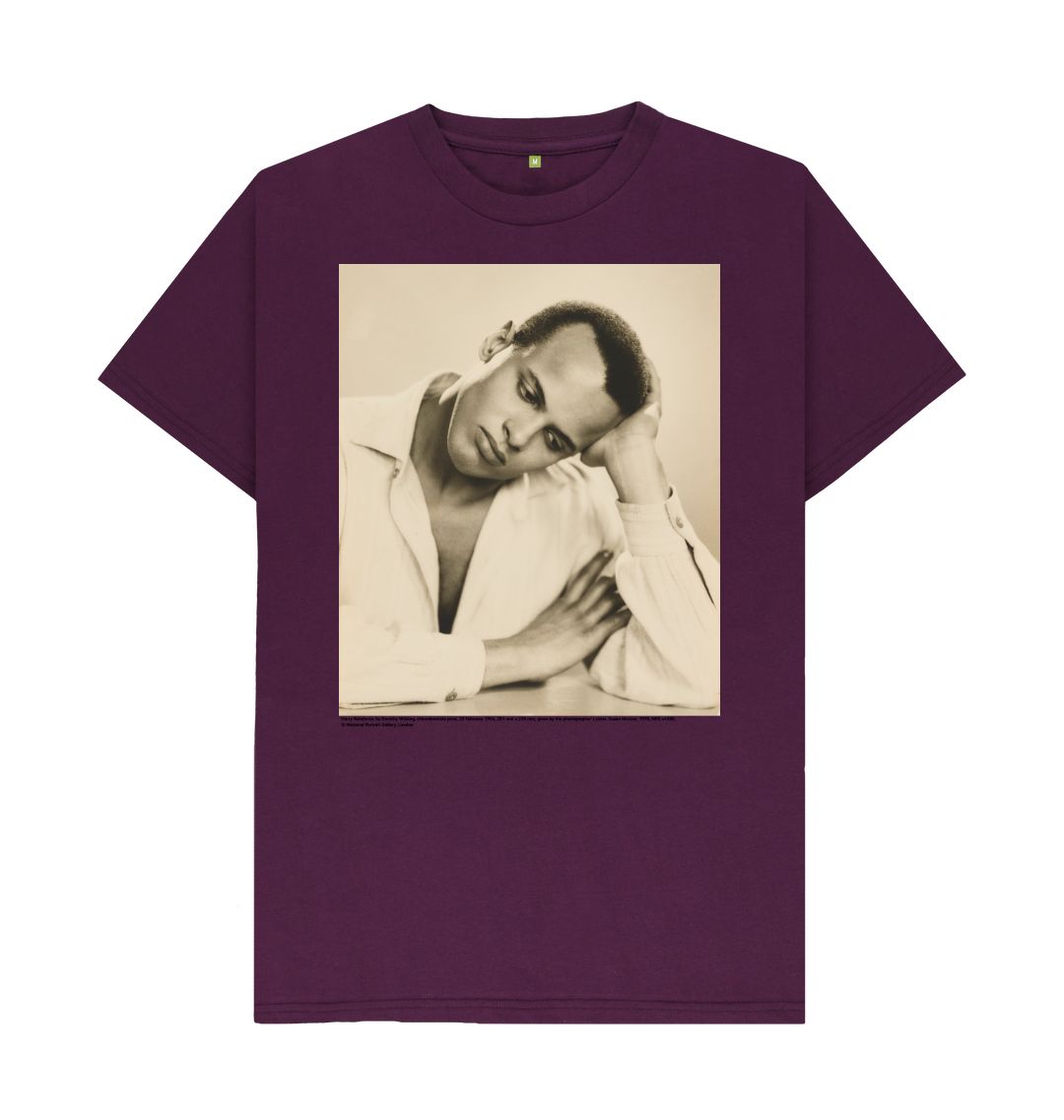 Purple harry belafonte unisex t shirt