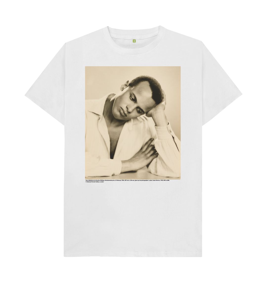 White harry belafonte unisex t shirt