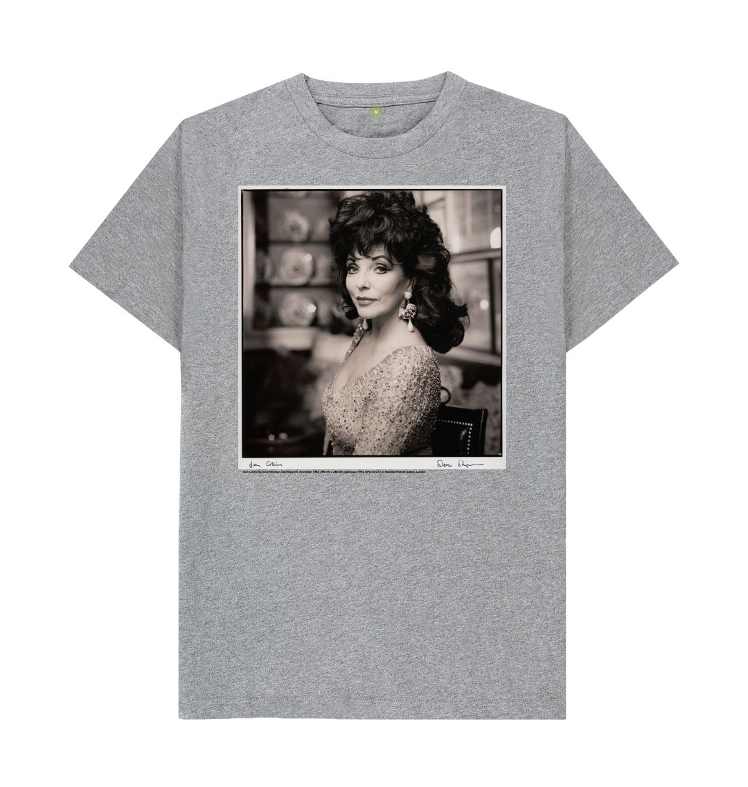Athletic grey joan collins unisex t shirt
