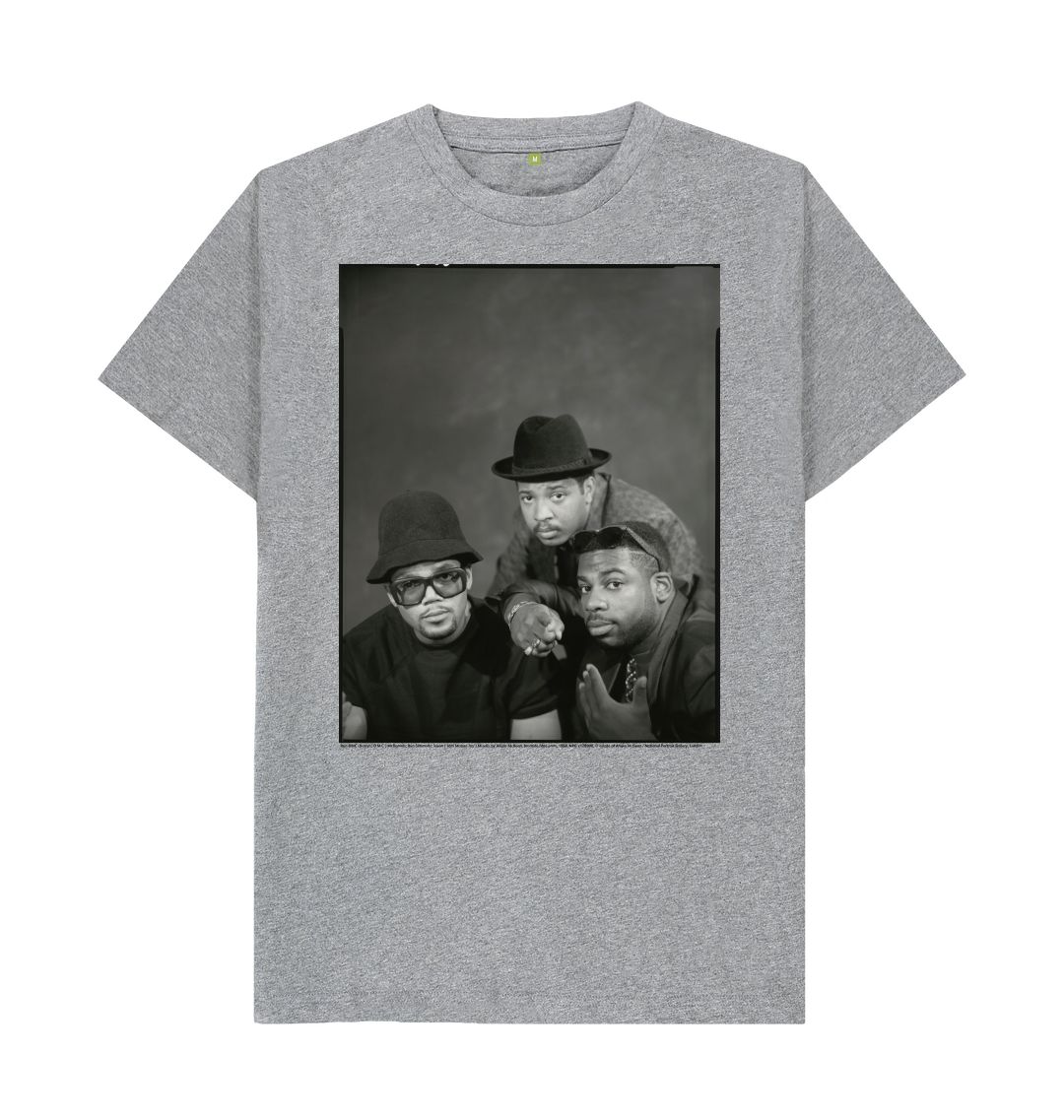 Athletic grey run dmc unisex t shirt