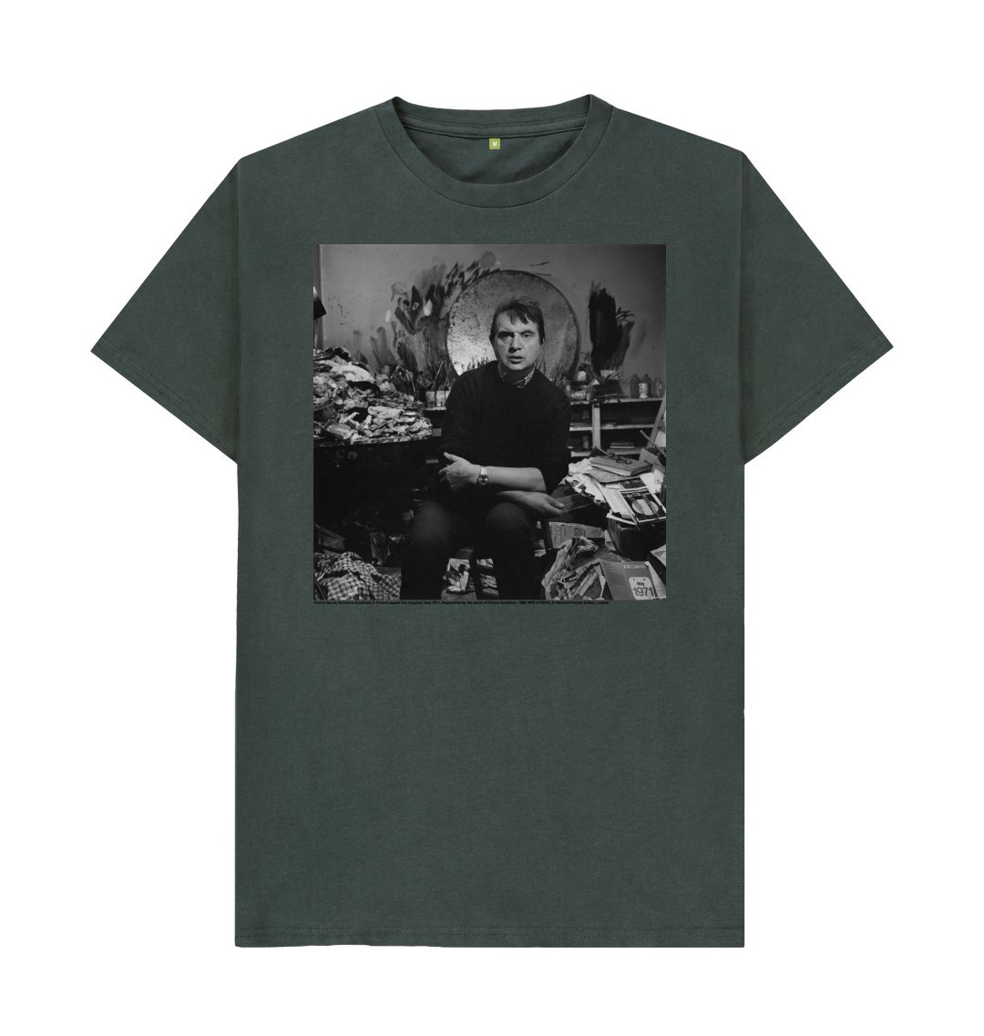 Dark grey francis bacon unisex t shirt