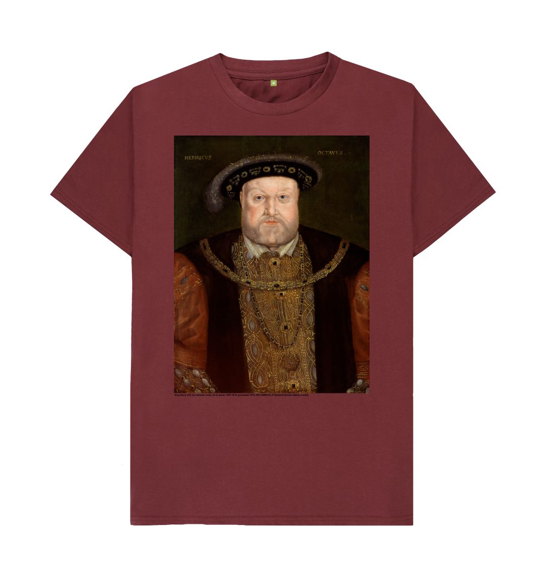 Red wine king henry viii unisex t shirt