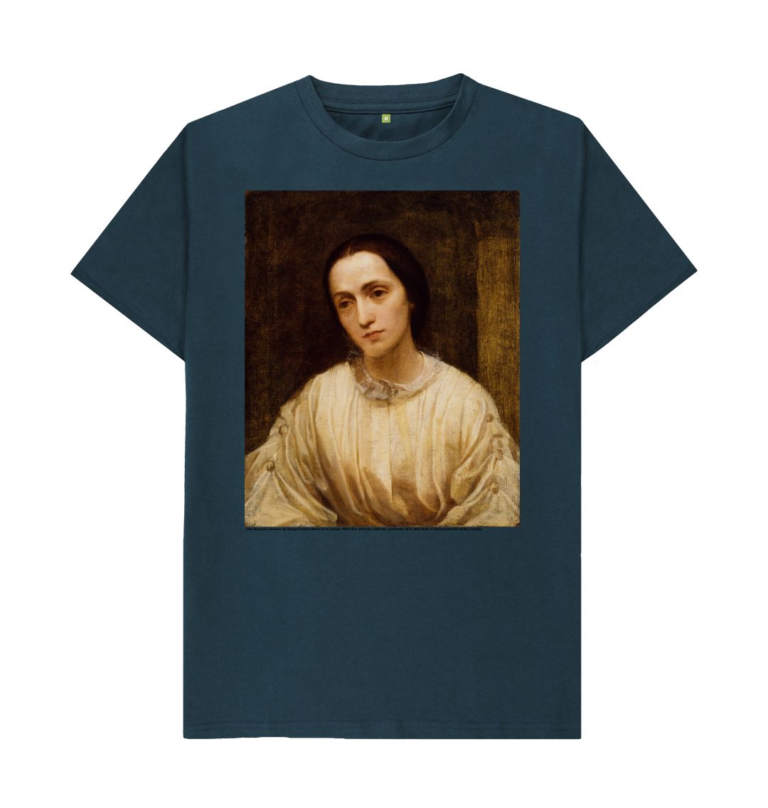 Denim blue julia margaret cameron unisex t shirt