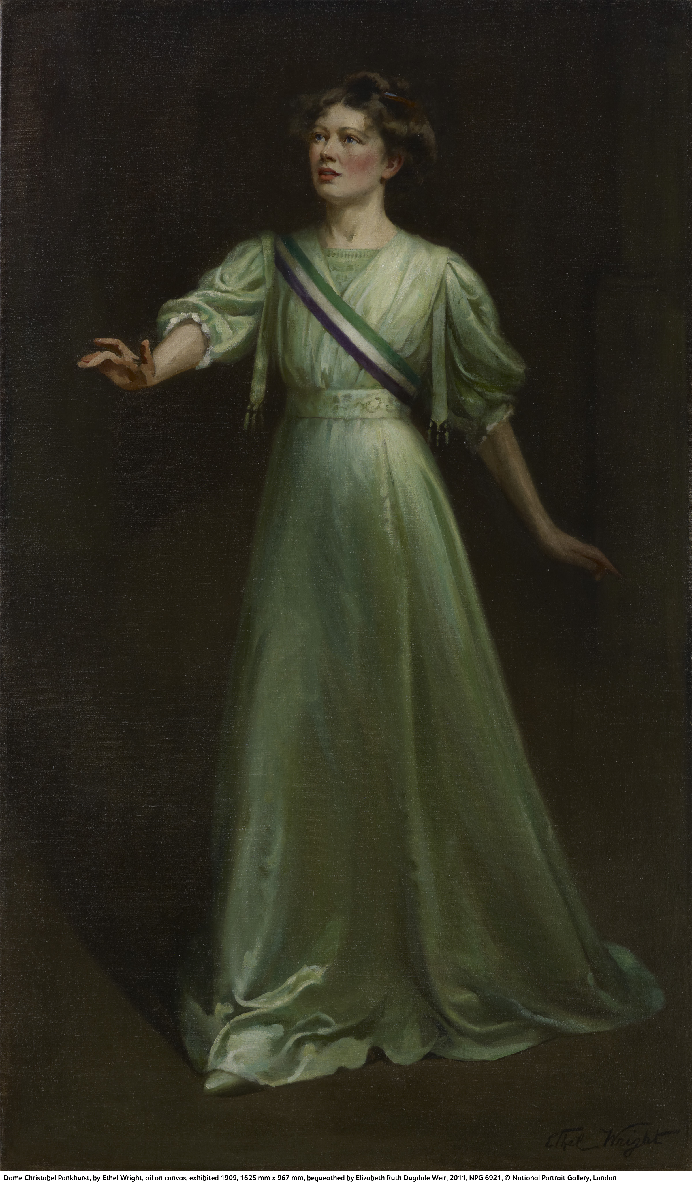 Christabel pankhurst t shirt national portrait gallery 6921