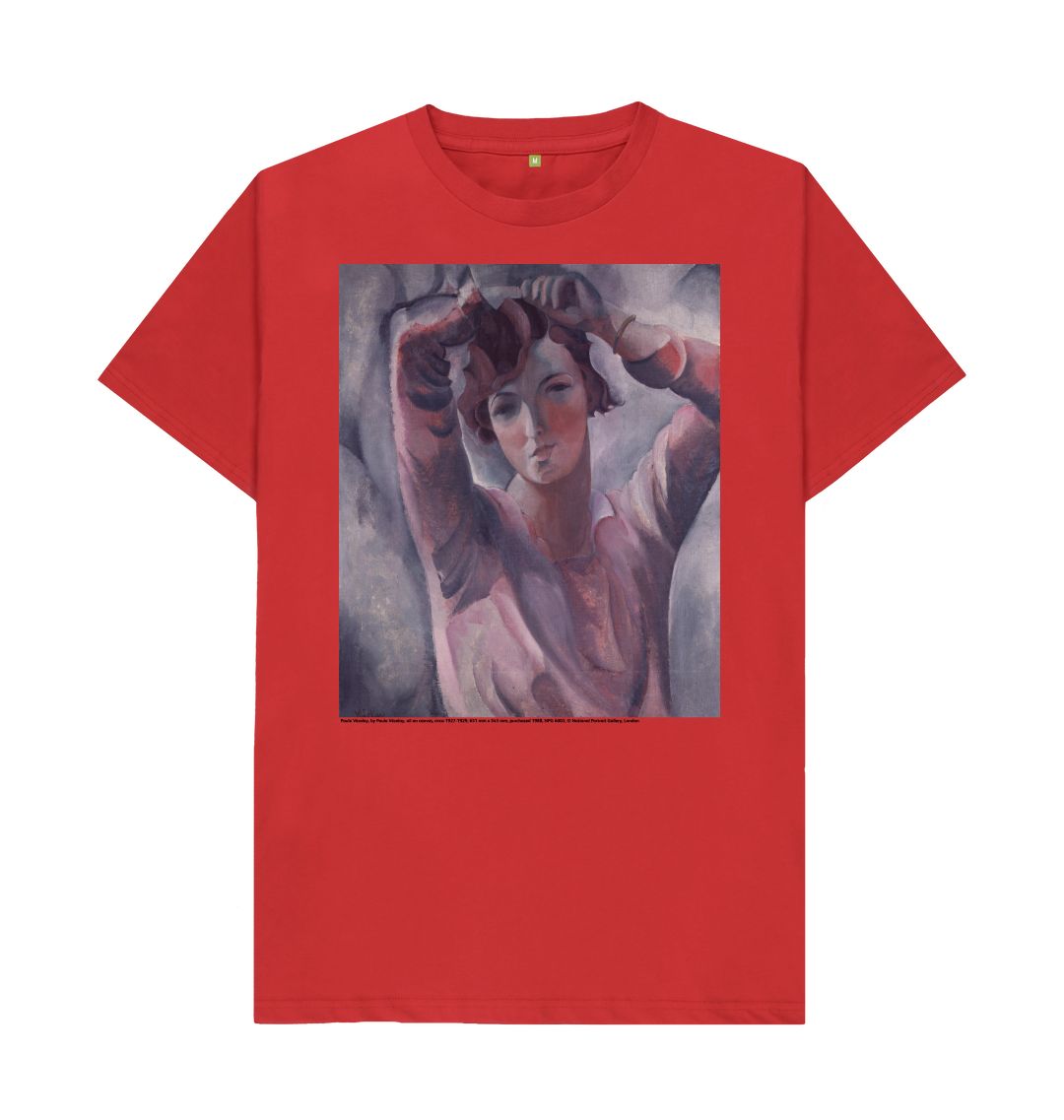 Red paule vezelay unisex t shirt