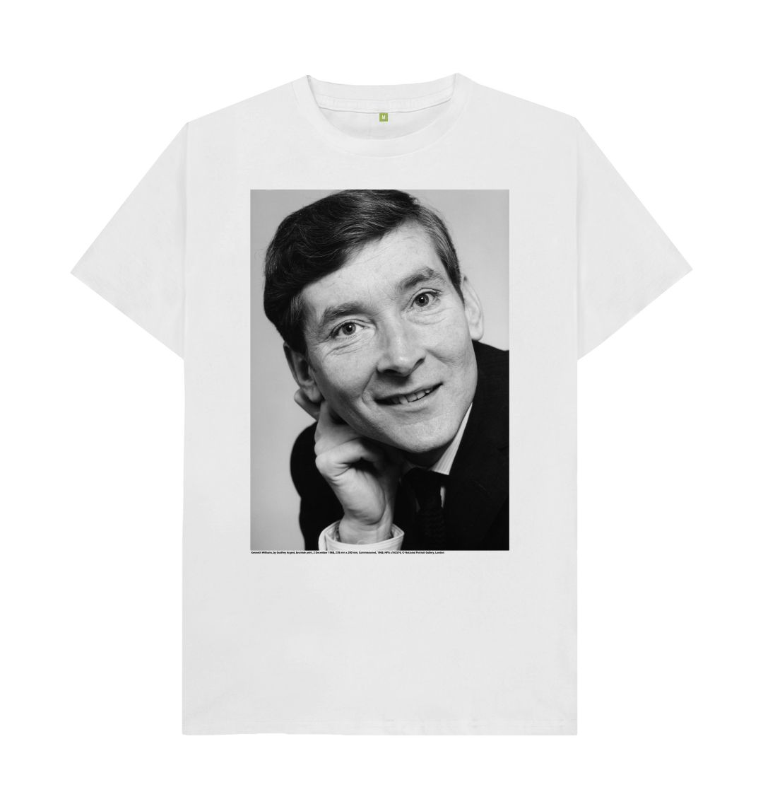 White kenneth williams unisex t shirt