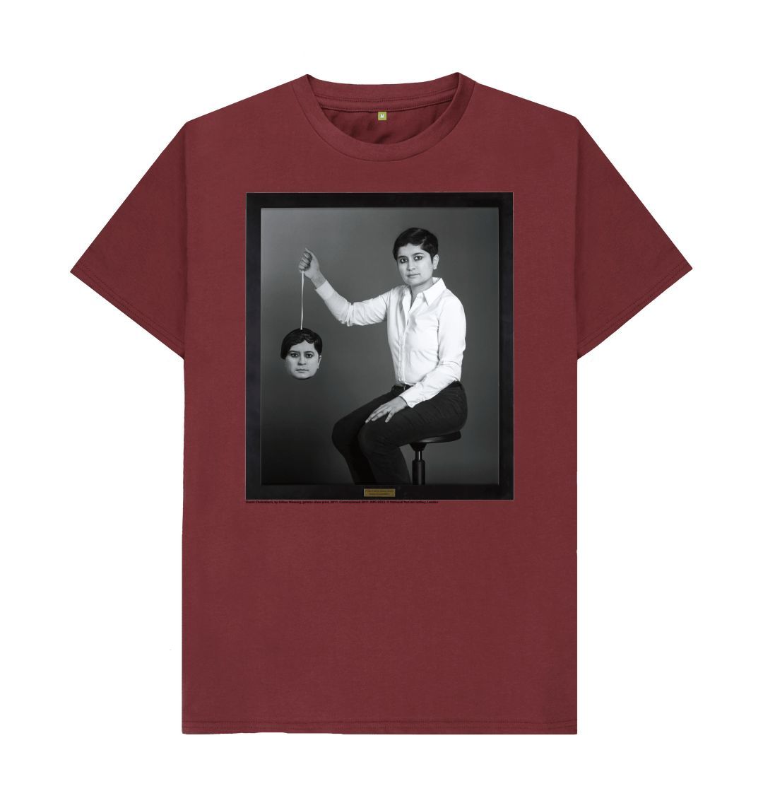 Red wine shami chakrabarti unisex crew neck t shirt