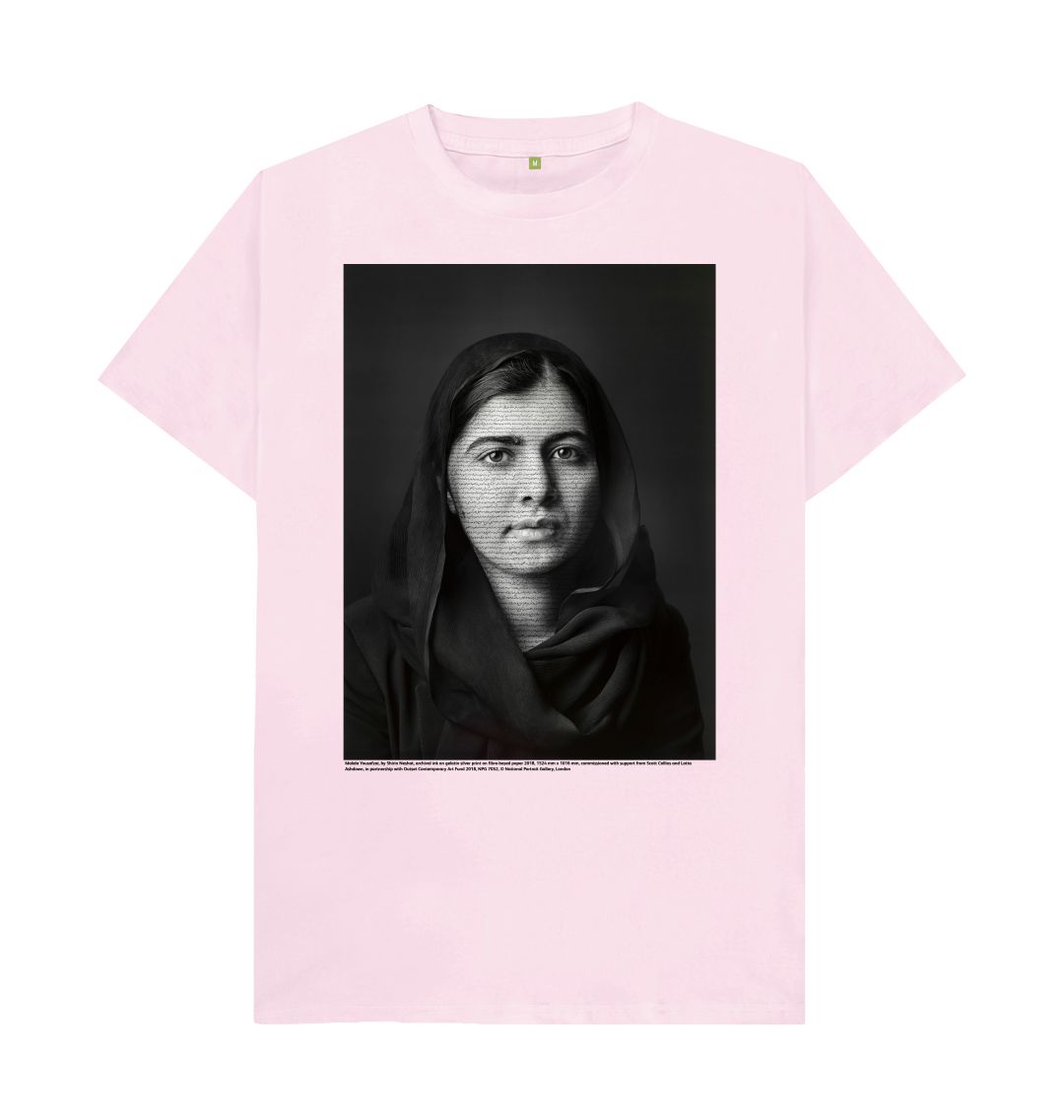 Pink malala yousafzai unisex t shirt