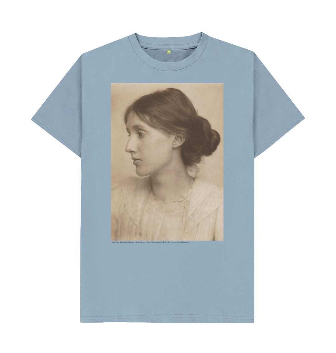 Stone blue virginia woolf unisex t shirt