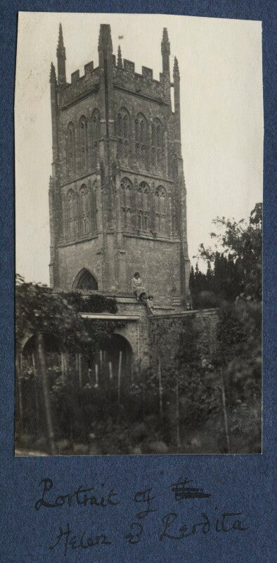 Lady helen frances asquith; perdita rose mary jolliffe (née asquith), lady hylton npg ax141811