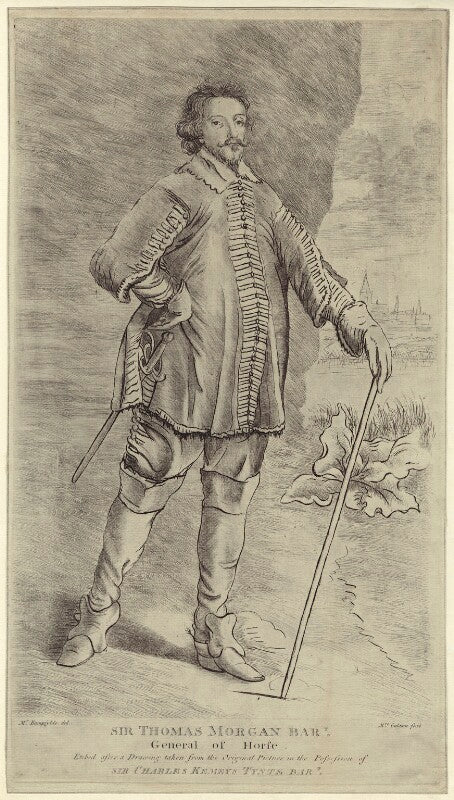 Sir thomas morgan, 1st bt npg d29918
