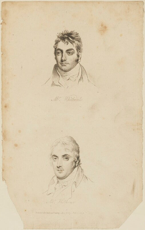 Samuel whitbread; sir benjamin hobhouse, 1st bt npg d14368