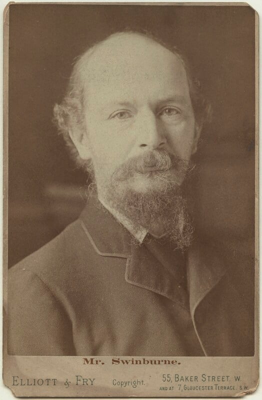Algernon charles swinburne npg x12830
