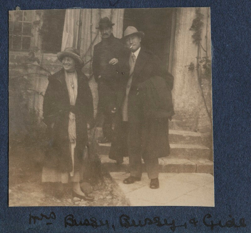 Dorothy bussy (née strachey); simon bussy; andré gide npg ax140872