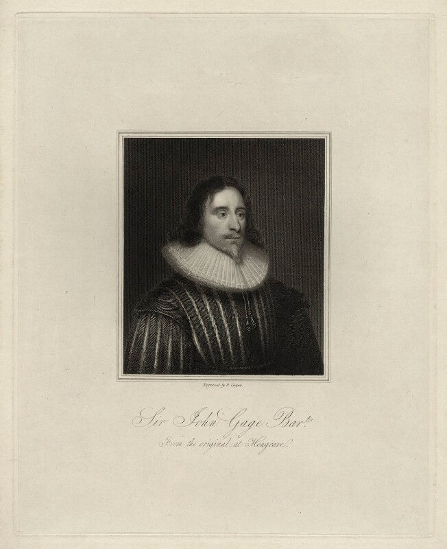 Sir john gage, 1st bt npg d27211