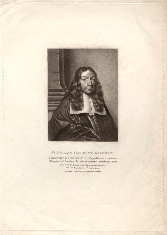 Sir william davidson, 1st bt npg d1722