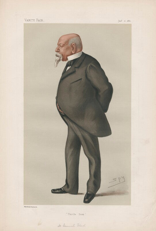 Samuel cutler ward ('men of the day. no. 214.') npg d43940