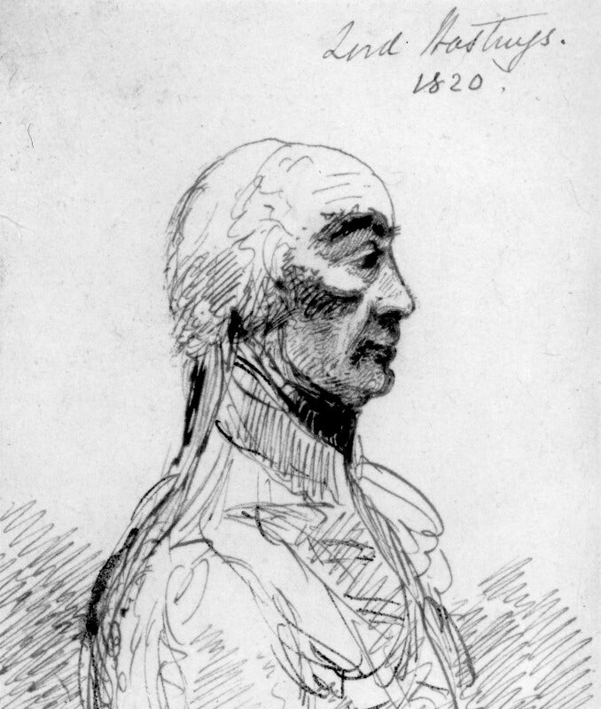 Francis rawdon hastings, 1st marquess of hastings npg 837
