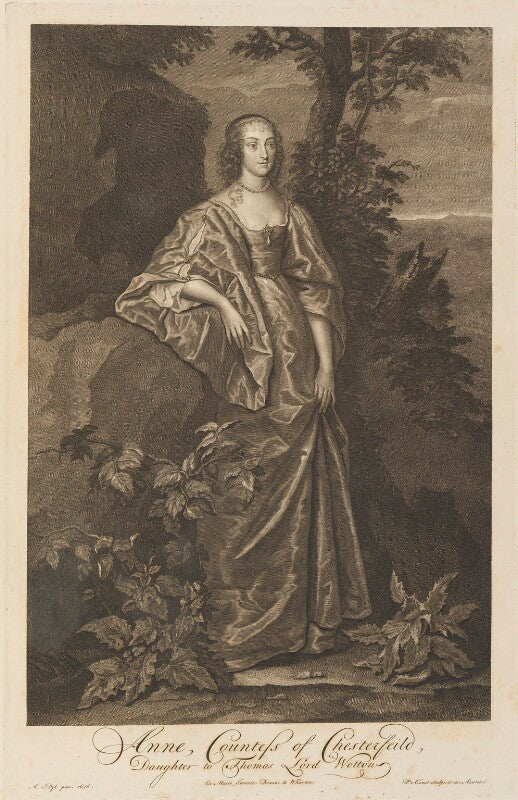 Katherine stanhope (née wotton), countess of chesterfield npg d34294