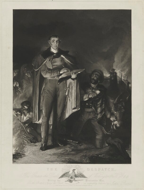 The despatch, his grace the duke of wellington, k.g. &c &c, during the peninsular war npg d13777