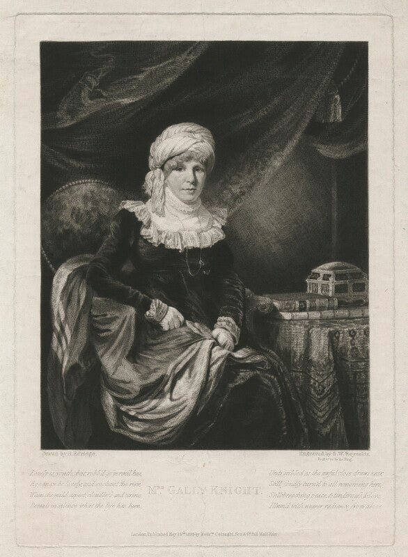 Selina gally knight (née fitzherbert) npg d37101