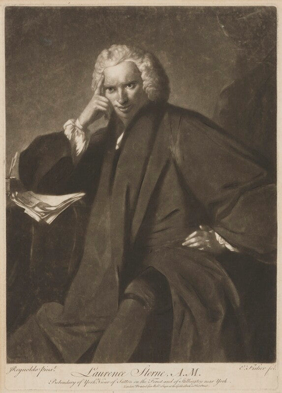 Laurence sterne npg d2980