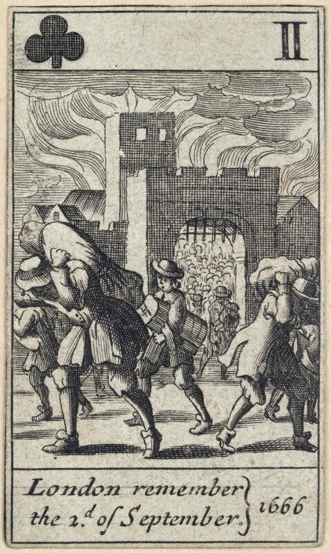 'london remember the 2d. of september 1666' npg d23013(l)