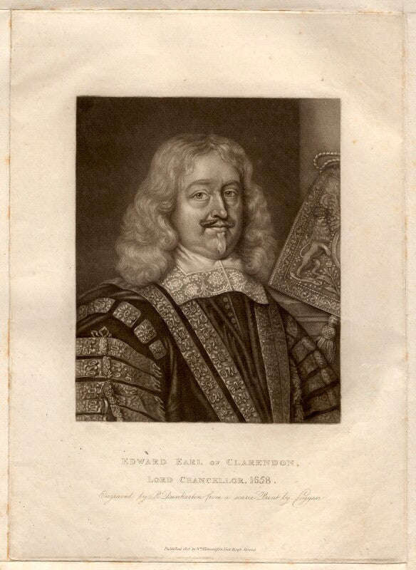 Edward hyde, 1st earl of clarendon npg d1454