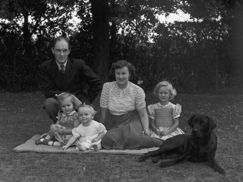 Sir brian wyldbore smith with his family npg x71319