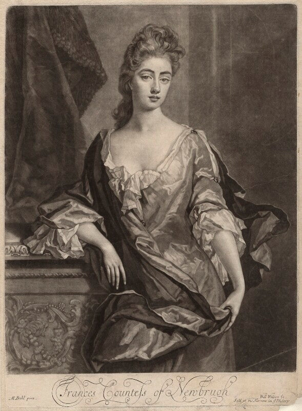 Frances (née brudenell), countess of newburgh npg d5713