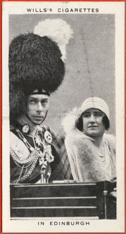 'in edinburgh' (king george vi; queen elizabeth, the queen mother) npg d47297
