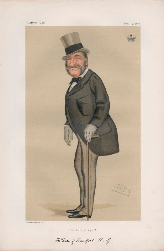 Henry charles fitzroy somerset, 8th duke of beaufort ('statesmen. no. 233. "the duke of sport."') npg d43764