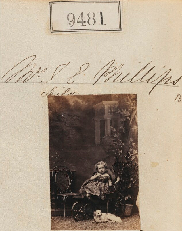 Child of mrs j.e. phillips npg ax59289