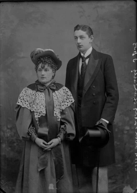 Belle bilton; william frederick le poer trench, 5th earl of clancarty npg x6269