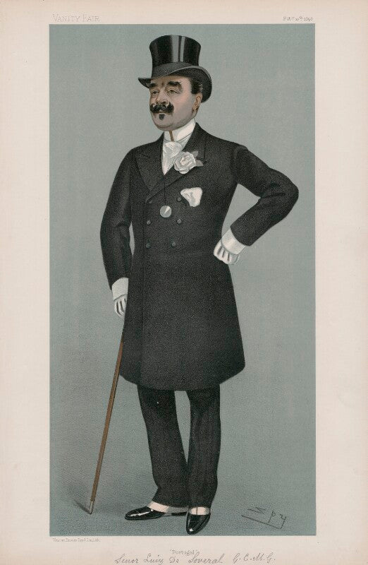Luis maria pinto, marquess de soveral ('men of the day. no. 704.') npg d44894
