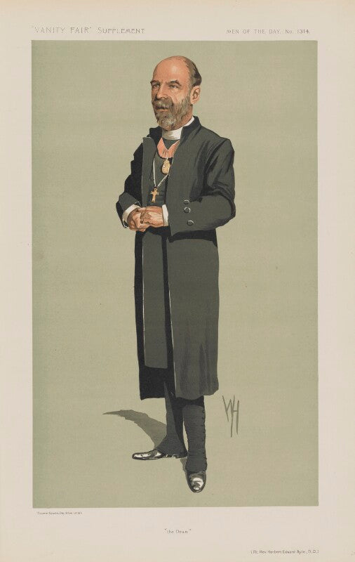 Herbert edward ryle ('men of the day. no. 1324. "the dean."') npg d45655