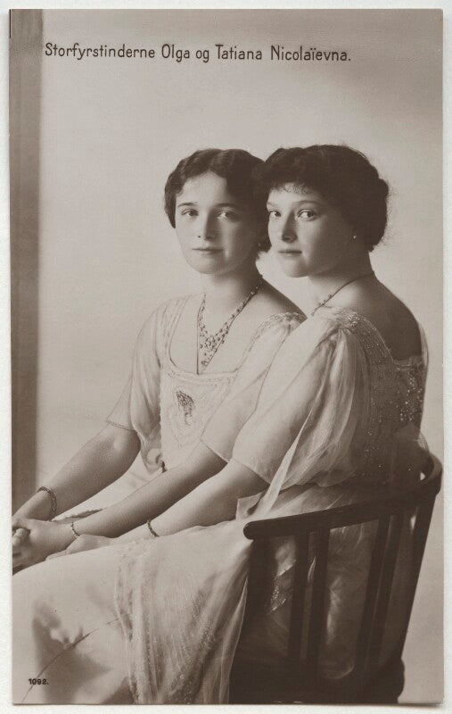 Olga, grand duchess of russia; tatiana, grand duchess of russia npg x131657