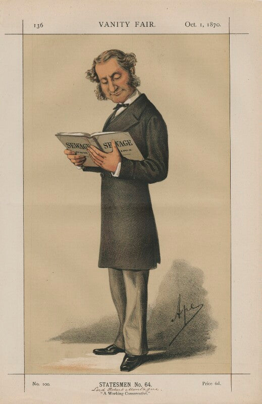 Lord robert montagu ('statesmen no. 64.') npg d43451