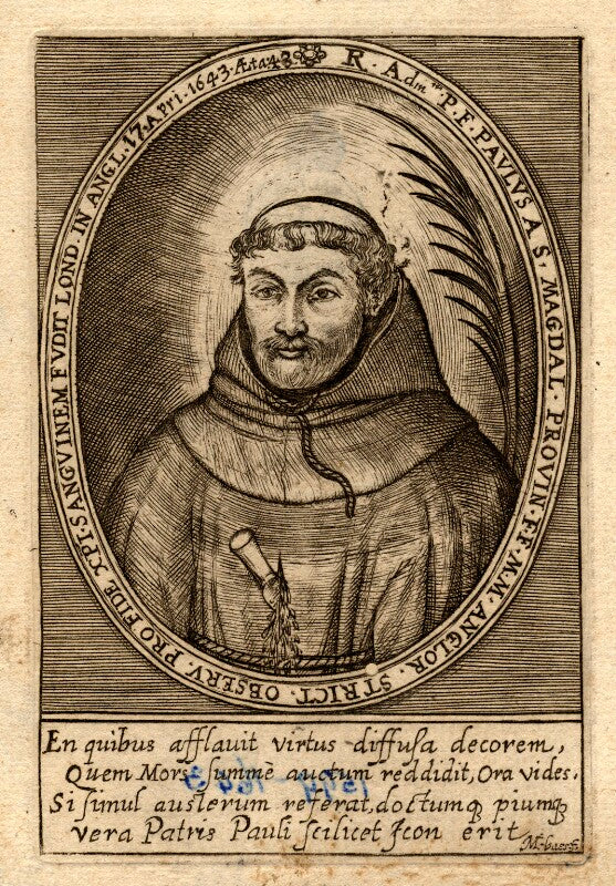 Henry heath ('paul of st magdalen') npg d10558